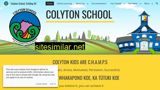 colyton.school.nz alternative sites
