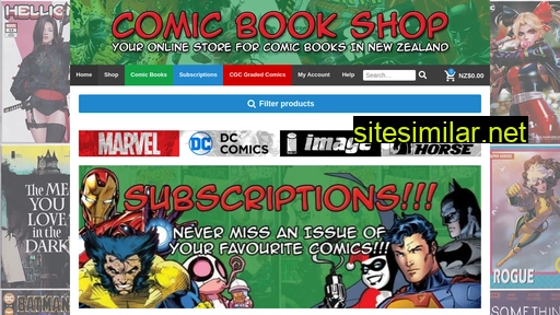 comicbookshop.co.nz alternative sites