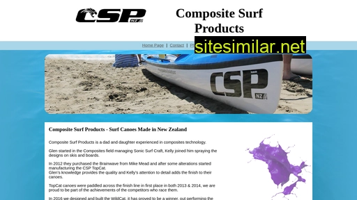 compositesurfproducts.co.nz alternative sites