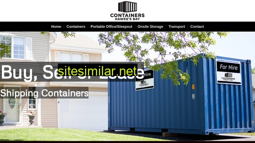 containershawkesbay.co.nz alternative sites