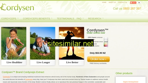 cordysen.co.nz alternative sites