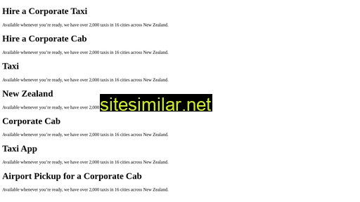 Corporate similar sites
