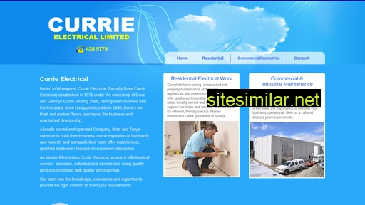 currieelectrical.co.nz alternative sites