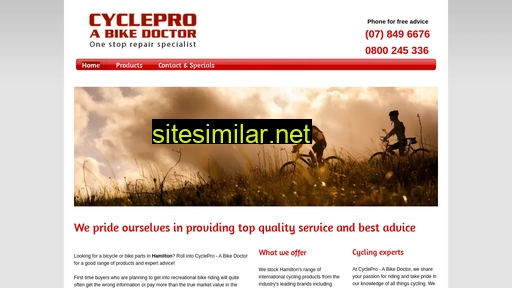 cyclepro.net.nz alternative sites