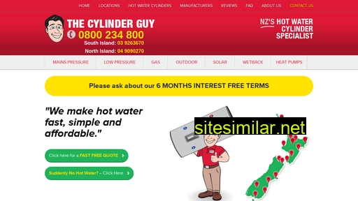 cylinderguy.co.nz alternative sites