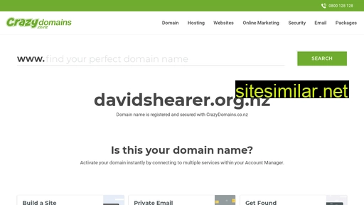 davidshearer.org.nz alternative sites