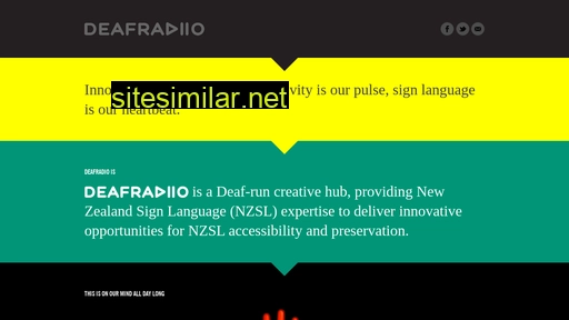 Deafradio similar sites