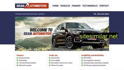 Deanautomotive similar sites