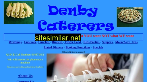 denbycaterers.co.nz alternative sites