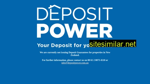 depositpower.co.nz alternative sites