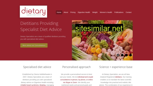 dietaryspecialists.co.nz alternative sites