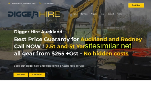 Digger-hire similar sites