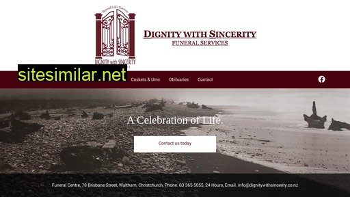 dignitywithsincerity.co.nz alternative sites