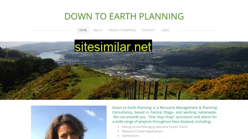 downtoearthplanning.nz alternative sites