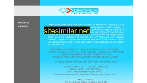 draperenterprises.co.nz alternative sites