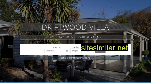 driftwoodvilla.co.nz alternative sites