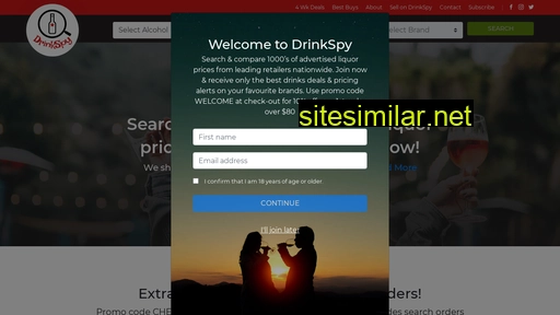 drinkspy.co.nz alternative sites