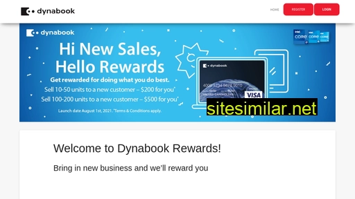 dynabook-rewards.co.nz alternative sites