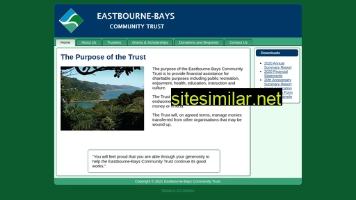 eastbourne-bays-community-trust.org.nz alternative sites
