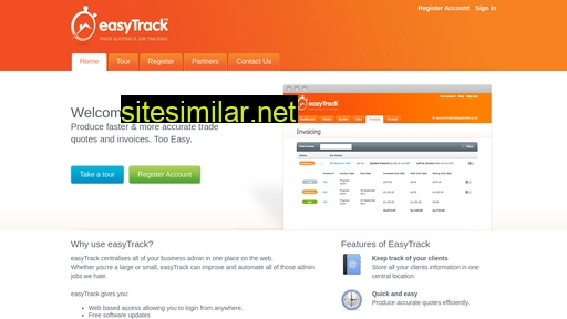 easytrack.co.nz alternative sites