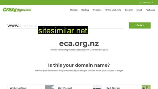 eca.org.nz alternative sites