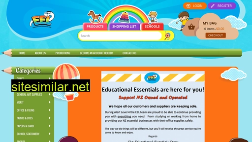 educationalessentials.co.nz alternative sites