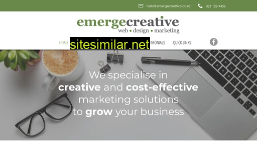 emergecreative.co.nz alternative sites