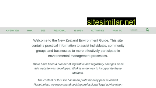 Environmentguide similar sites