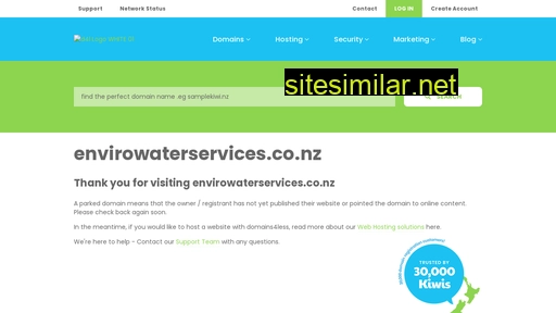 envirowaterservices.co.nz alternative sites