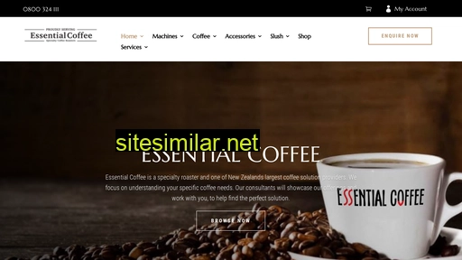essentialcoffee.co.nz alternative sites