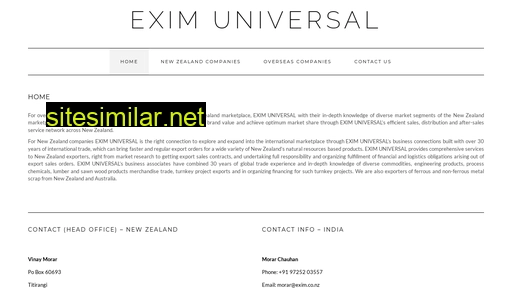 exim.co.nz alternative sites