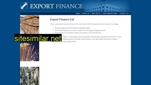 exportfinance.co.nz alternative sites