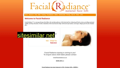 facialradiance.co.nz alternative sites