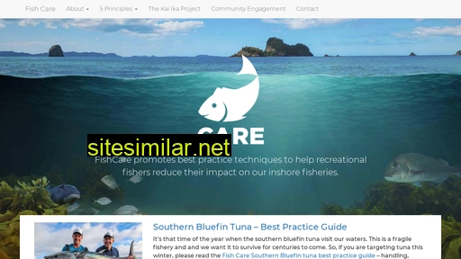 fishcare.co.nz alternative sites