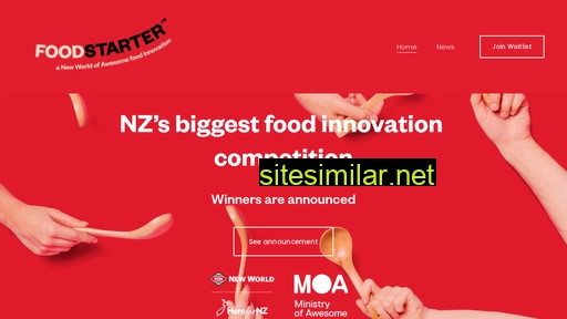 foodstarter.co.nz alternative sites