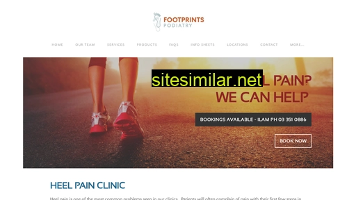 footprintspodiatry.co.nz alternative sites