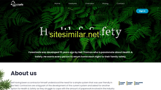 forestsafe.co.nz alternative sites