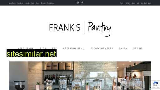 frankspantry.co.nz alternative sites