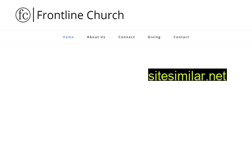 Frontlinechurch similar sites