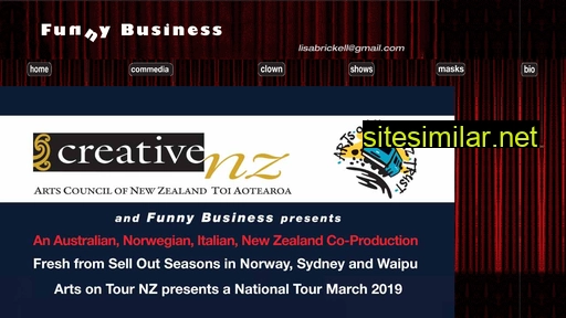 funny-business.co.nz alternative sites