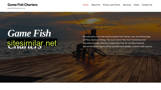 gamefishcharters.co.nz alternative sites
