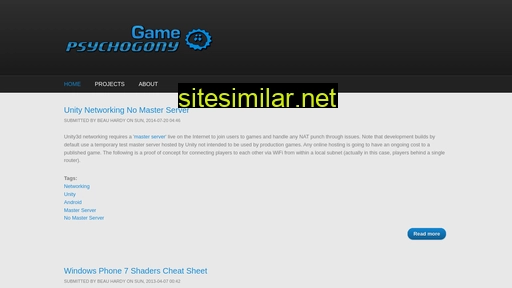 gamepsychogony.co.nz alternative sites