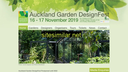 gardendesignfest.co.nz alternative sites
