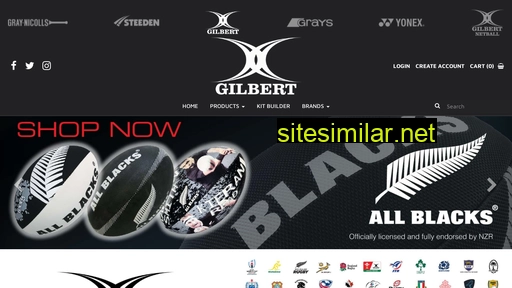 gilbertrugby.gnsports.co.nz alternative sites