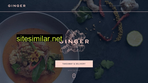 Ginger-restaurant similar sites