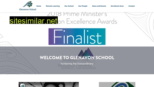 glenavon.school.nz alternative sites