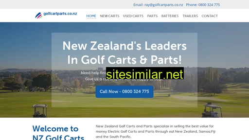 golfcartparts.co.nz alternative sites