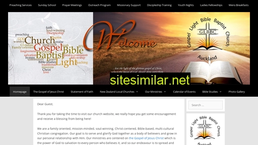 gospellightbbc.org.nz alternative sites