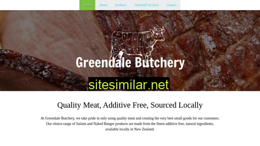 Greendalebutchery similar sites