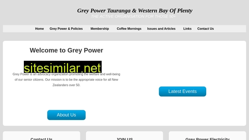 greypowertauranga.org.nz alternative sites